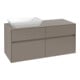 V&B Waschtischunterschrank Collaro 120x54,8x50cm, WT l, LED 8,8 W, cashm Gr-1