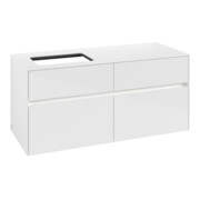 V&B Waschtischunterschrank Collaro 120x54,8x50cm, WT l, LED 8,8 W, glo wh.-3