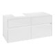 V&B Waschtischunterschrank Collaro 120x54,8x50cm, WT l, LED 8,8 W, glo wh.-1