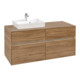 V&B Waschtischunterschrank Collaro 120x54,8x50cm, WT l, LED 8,8 W, Kan Oa-3