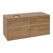 V&B Waschtischunterschrank Collaro 120x54,8x50cm, WT l, LED 8,8 W, Kan Oa-3