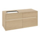 V&B Waschtischunterschrank Collaro 120x54,8x50cm, WT l, LED 8,8 W, Nord Oa-1