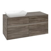 V&B Waschtischunterschrank Collaro 120x54,8x50cm, WT l, LED 8,8 W, st. Oa-3