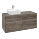 V&B Waschtischunterschrank Collaro 120x54,8x50cm, WT l, LED 8,8 W, st. Oa-3