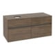V&B Waschtischunterschrank Collaro 120x54,8x50cm, WT links, Arizona Oak-1