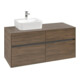 V&B Waschtischunterschrank Collaro 120x54,8x50cm, WT links, arizona oak-1