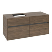 V&B Waschtischunterschrank Collaro 120x54,8x50cm, WT links, arizona oak
