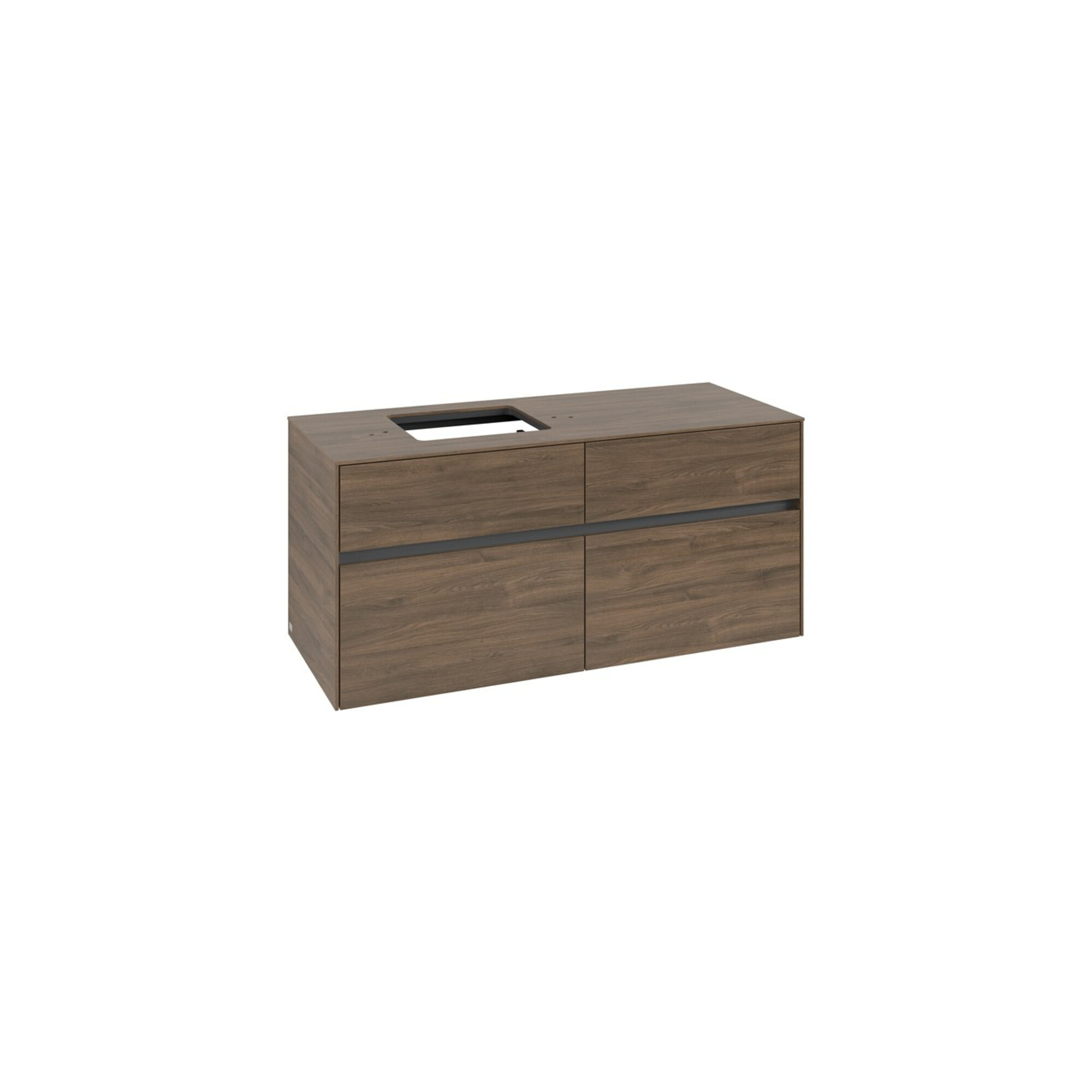 V&B Waschtischunterschrank Collaro 120x54,8x50cm, WT links, arizona oak ; Villeroy & Boch