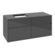 V&B Waschtischunterschrank Collaro 120x54,8x50cm, WT links, glossy grey-1