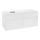 V&B Waschtischunterschrank Collaro 120x54,8x50cm, WT links, Glossy White-1