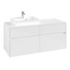 V&B Waschtischunterschrank Collaro 120x54,8x50cm, WT links, glossy white-1