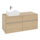 V&B Waschtischunterschrank Collaro 120x54,8x50cm, WT links, Nordic Oak-1