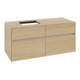 V&B Waschtischunterschrank Collaro 120x54,8x50cm, WT links, nordic oak-1
