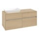 V&B Waschtischunterschrank Collaro 120x54,8x50cm, WT links, nordic oak-4