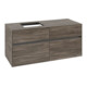V&B Waschtischunterschrank Collaro 120x54,8x50cm, WT links, stone oak-4