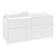 V&B Waschtischunterschrank Collaro 120x54,8x50cm, WT links, white matt-3