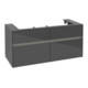 V&B Waschtischunterschrank Collaro 120x54,8x50cm, WT mi, LED 8,8 W, glo Gr-1