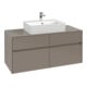 V&B Waschtischunterschrank Collaro 120x54,8x50cm, WT mi, LED 8,8 W, graph.-1