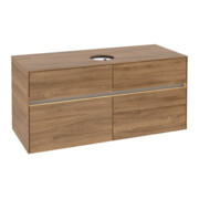 V&B Waschtischunterschrank Collaro 120x54,8x50cm, WT mi, LED 8,8 W, Kan Oa