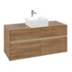 V&B Waschtischunterschrank Collaro 120x54,8x50cm, WT mi, LED 8,8 W, Kan Oa-3