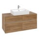 V&B Waschtischunterschrank Collaro 120x54,8x50cm, WT mi, LED 8,8 W, Kan Oa-1