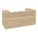 V&B Waschtischunterschrank Collaro 120x54,8x50cm, WT mi, LED 8,8 W, Nord Oa-1