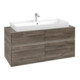 V&B Waschtischunterschrank Collaro 120x54,8x50cm, WT mi, LED 8,8 W, st. Oa-1