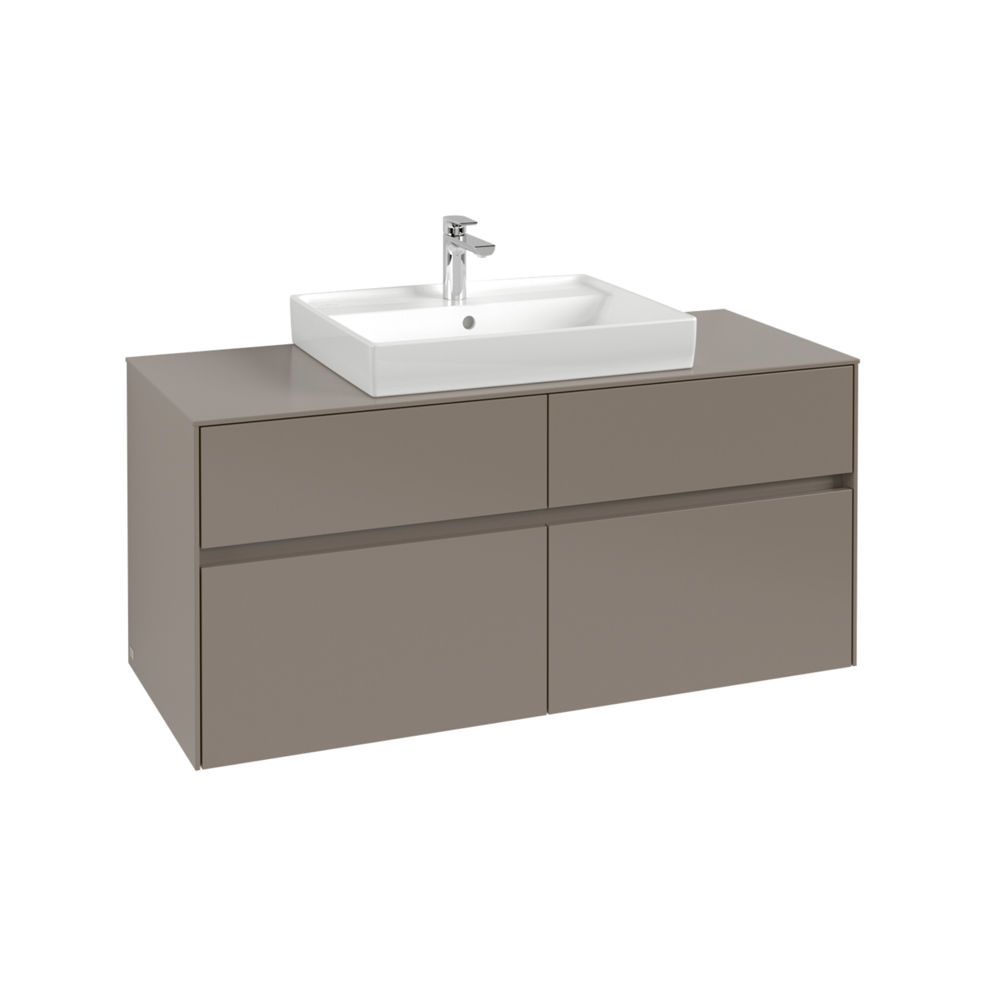 V&B Waschtischunterschrank Collaro 120x54,8x50cm, WT mi, LED 8,8 W, vo bla ; Villeroy & Boch