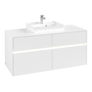 V&B Waschtischunterschrank Collaro 120x54,8x50cm, WT mi, LED 8,8 W, wh. ma-3