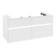 V&B Waschtischunterschrank Collaro 120x54,8x50cm, WT mi, LED 8,8 W, wh. ma-1
