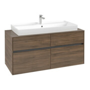 V&B Waschtischunterschrank Collaro 120x54,8x50cm, WT mittig, arizona oak