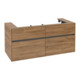 V&B Waschtischunterschrank Collaro 120x54,8x50cm, WT mittig, kansas oak-3