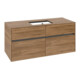 V&B Waschtischunterschrank Collaro 120x54,8x50cm, WT mittig, kansas oak-3