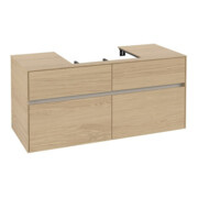 V&B Waschtischunterschrank Collaro 120x54,8x50cm, WT mittig, nordic oak-3