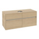 V&B Waschtischunterschrank Collaro 120x54,8x50cm, WT mittig, Nordic Oak-1