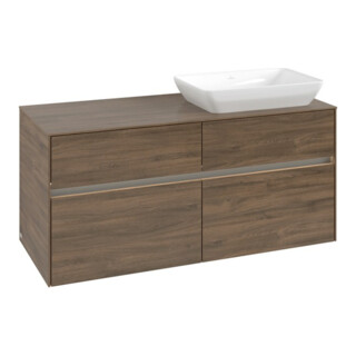 V&B Waschtischunterschrank Collaro 120x54,8x50cm, WT r, LED 8,8 W, Ariz. Oa