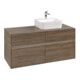 V&B Waschtischunterschrank Collaro 120x54,8x50cm, WT r, LED 8,8 W, Ariz. Oa-1