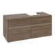 V&B Waschtischunterschrank Collaro 120x54,8x50cm, WT r, LED 8,8 W, Ariz. Oa-4