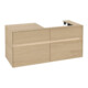 V&B Waschtischunterschrank Collaro 120x54,8x50cm, WT r, LED 8,8 W, Nord Oa-1