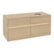 V&B Waschtischunterschrank Collaro 120x54,8x50cm, WT r, LED 8,8 W, Nord Oa-4