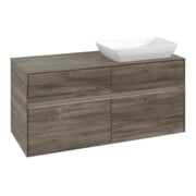 V&B Waschtischunterschrank Collaro 120x54,8x50cm, WT r, LED 8,8 W, st. Oa-3