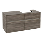 V&B Waschtischunterschrank Collaro 120x54,8x50cm, WT r, LED 8,8 W, st. Oa-3