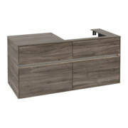 V&B Waschtischunterschrank Collaro 120x54,8x50cm, WT r, LED 8,8 W, st. Oa-3