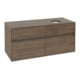 V&B Waschtischunterschrank Collaro 120x54,8x50cm, WT rechts, Arizona Oak-3
