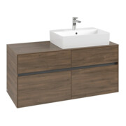 V&B Waschtischunterschrank Collaro 120x54,8x50cm, WT rechts, arizona oak-3