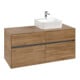 V&B Waschtischunterschrank Collaro 120x54,8x50cm, WT rechts, kansas oak-3