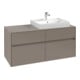 V&B Waschtischunterschrank Collaro 120x54,8x50cm, WT rechts, marine blue-1