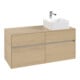 V&B Waschtischunterschrank Collaro 120x54,8x50cm, WT rechts, Nordic Oak-1