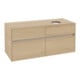 V&B Waschtischunterschrank Collaro 120x54,8x50cm, WT rechts, Nordic Oak-3