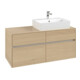 V&B Waschtischunterschrank Collaro 120x54,8x50cm, WT rechts, nordic oak-1